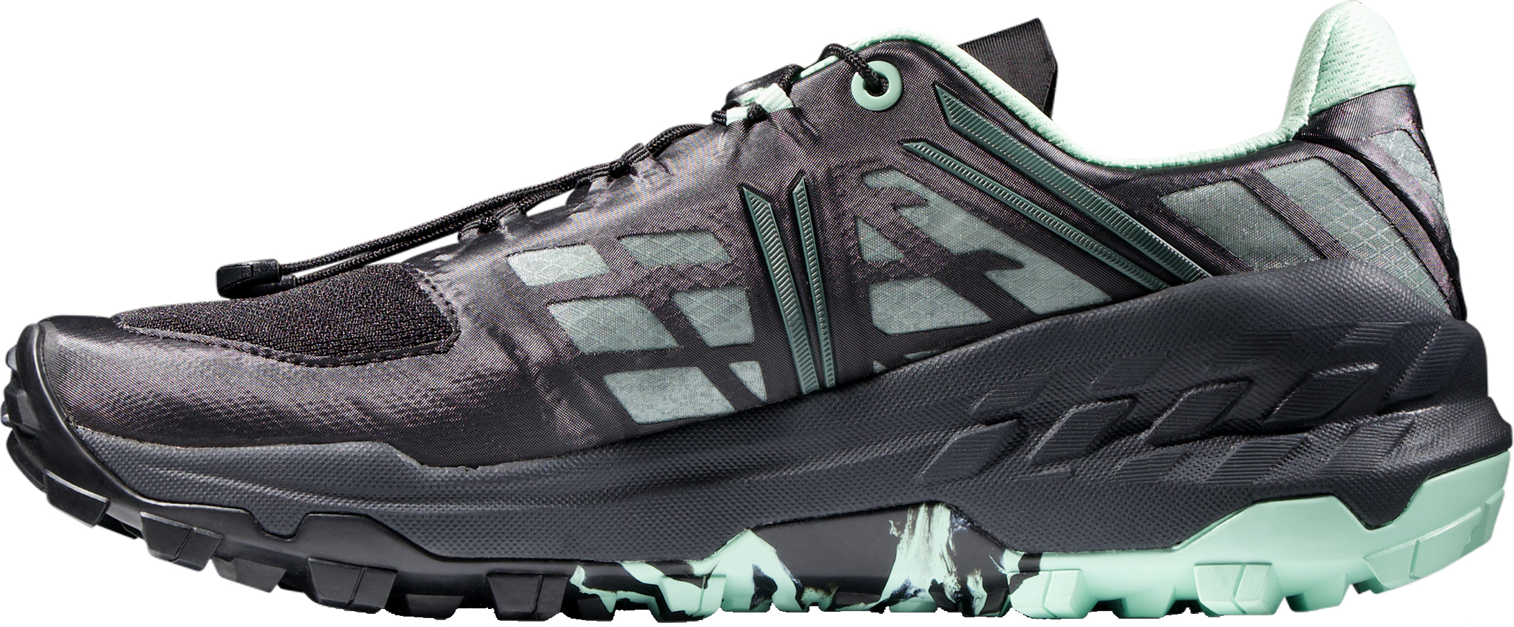 Sertig TR Low GTX Dame Black/Dark Jade