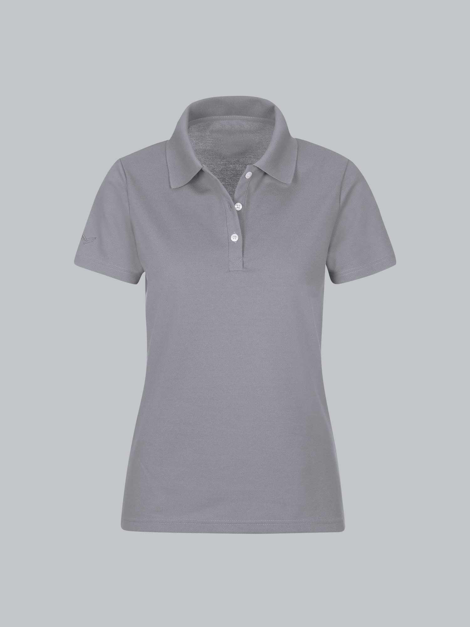 Poloshirt Slim Fit Cool-grey