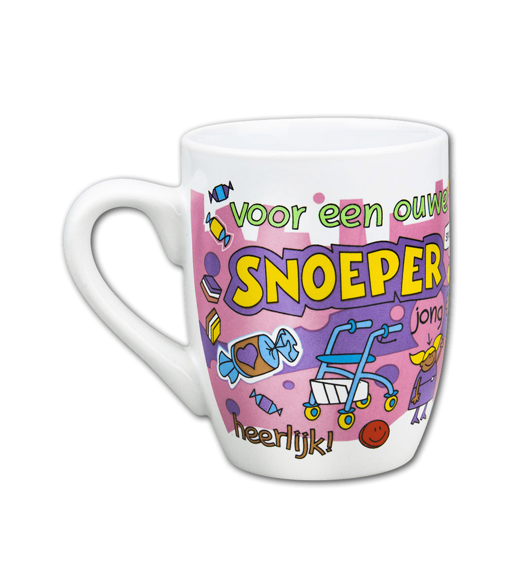 Mok Ouwe Snoeper 12cm