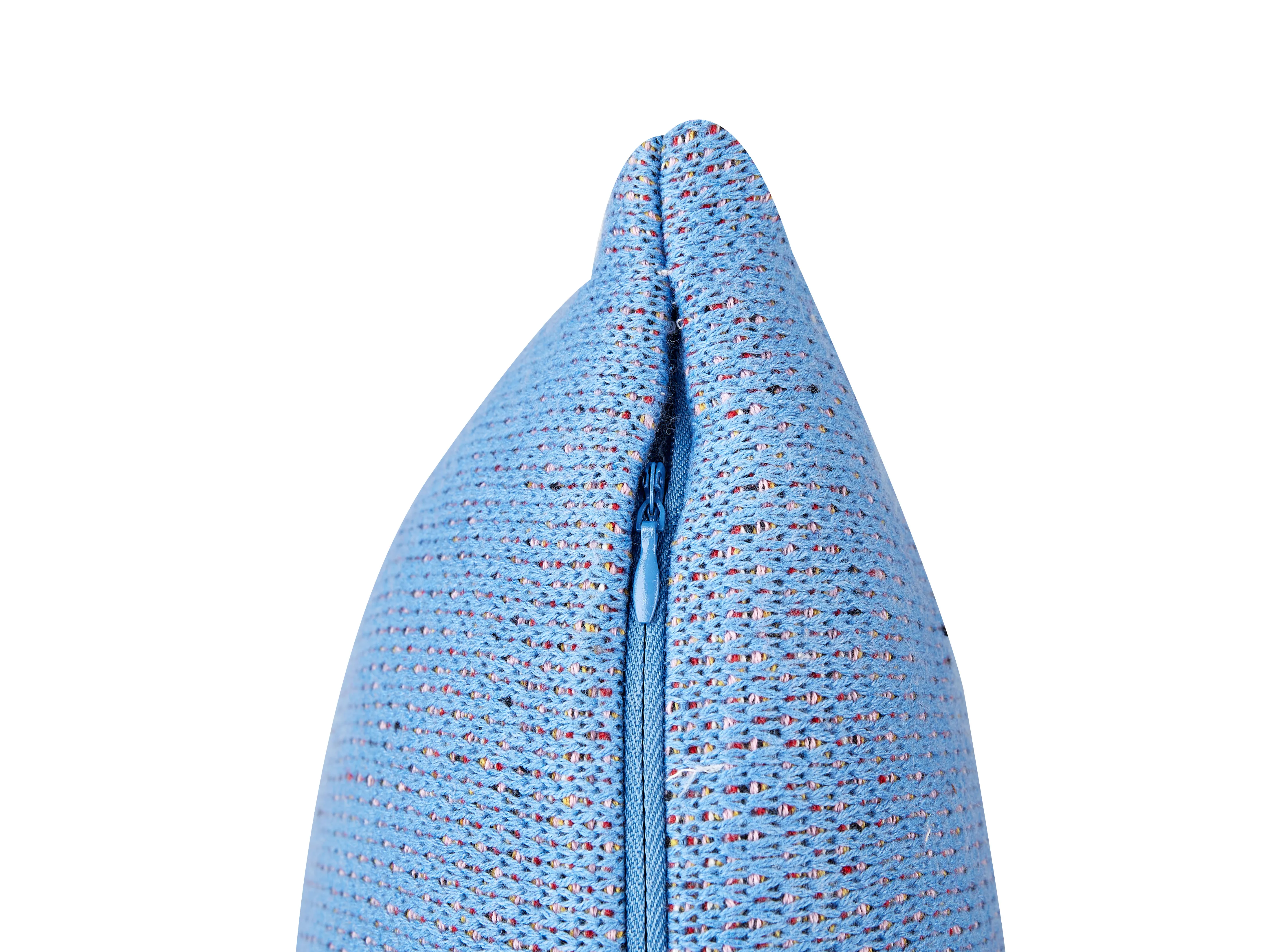 Set van 2 sierkussens PASHOT Katoen 45 x 45 cm Blauw