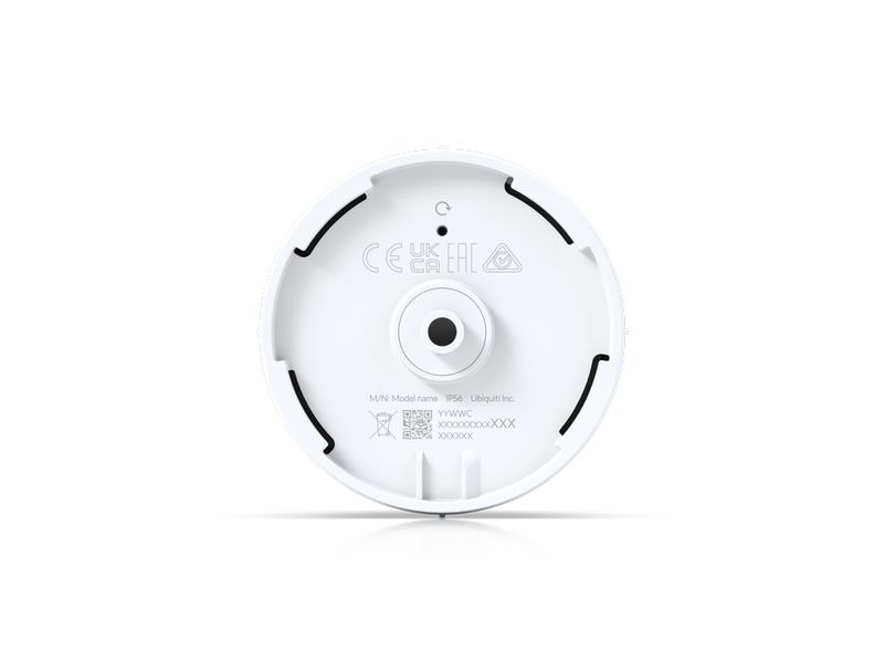 Ubiquiti Netzwerkkamera UVC-G5-Dome-Ultra Weiss Ultrakompakte und manipulationssichere 2K-HD-PoE-Kamera mit Nachtsichtfunktion für die Sicherheit in Innenräumen