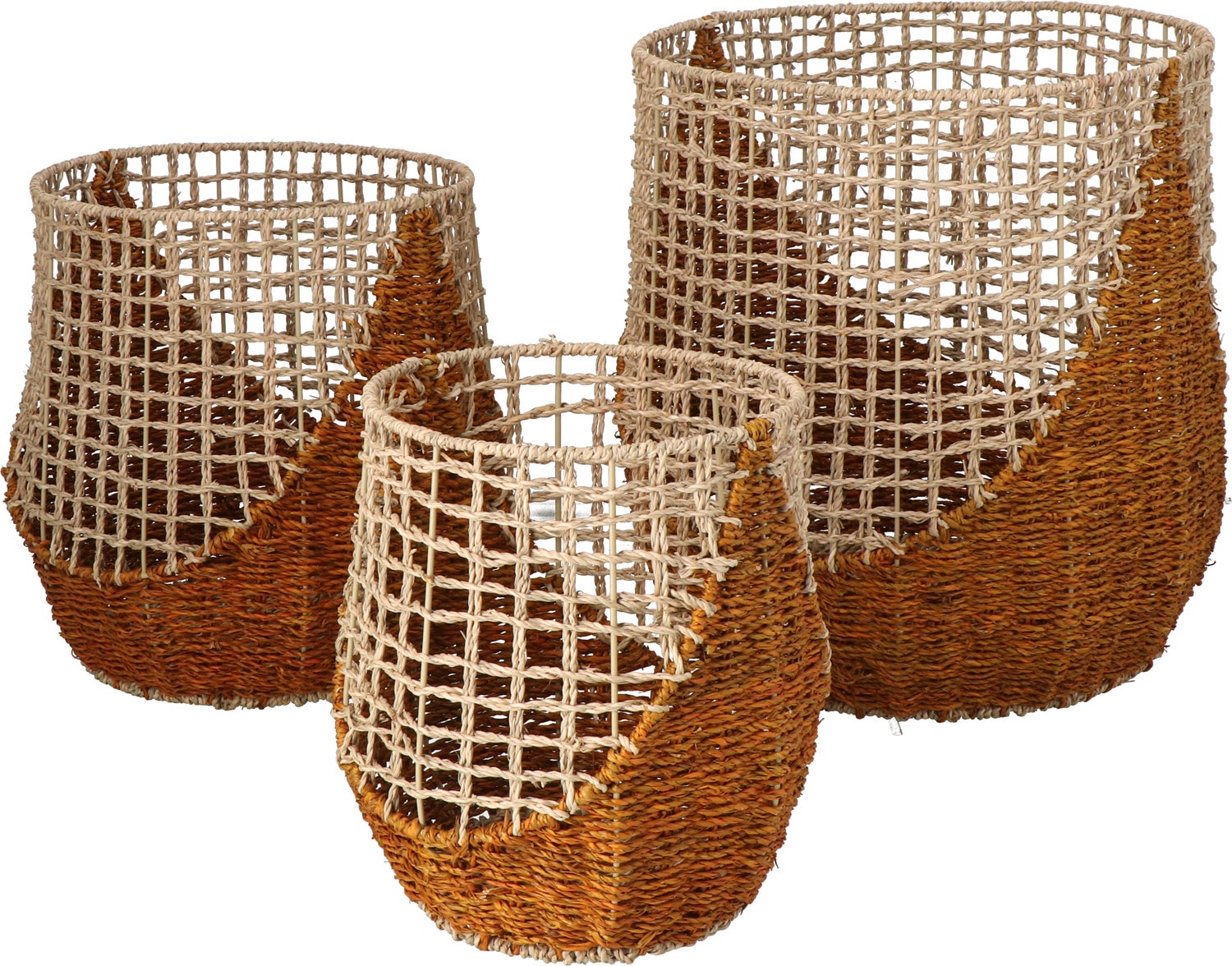 Intratuin opbergmand Mel naturel / bruin D 28 H 30 cm