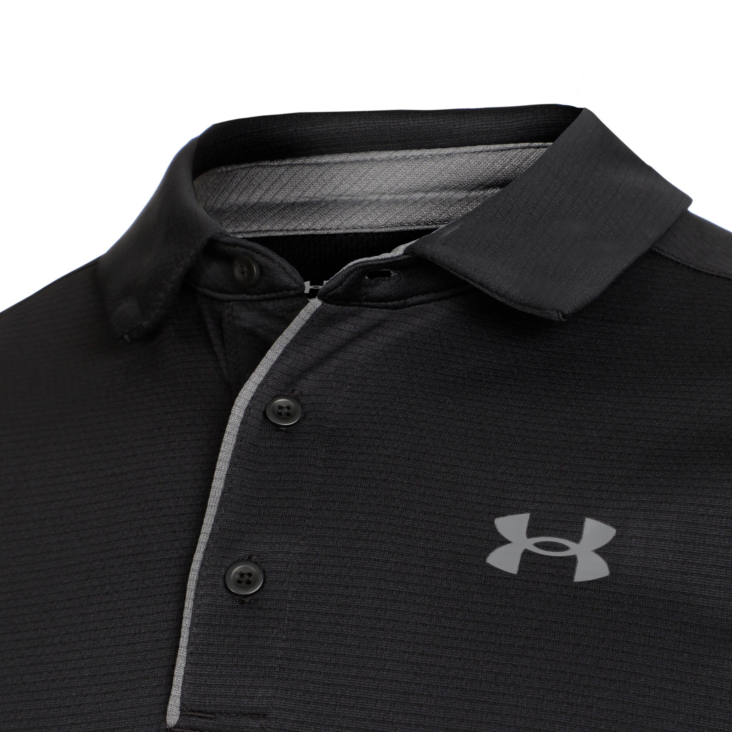 Under Armour Tech Polo Hommes - Noir , Gris
