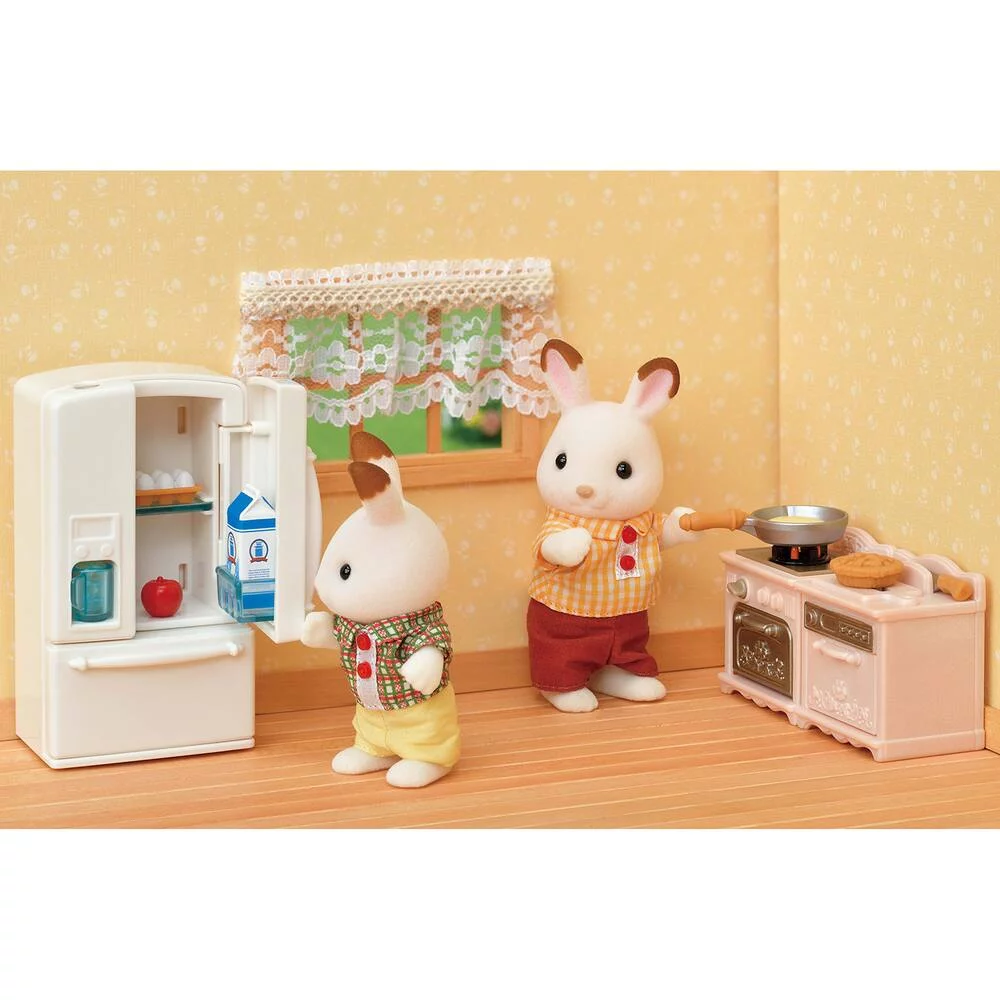 LE SET D'AMEUBLEMENT COSY COTTAGE ET MAMAN - SYLVANIAN SET BOUTIQUES