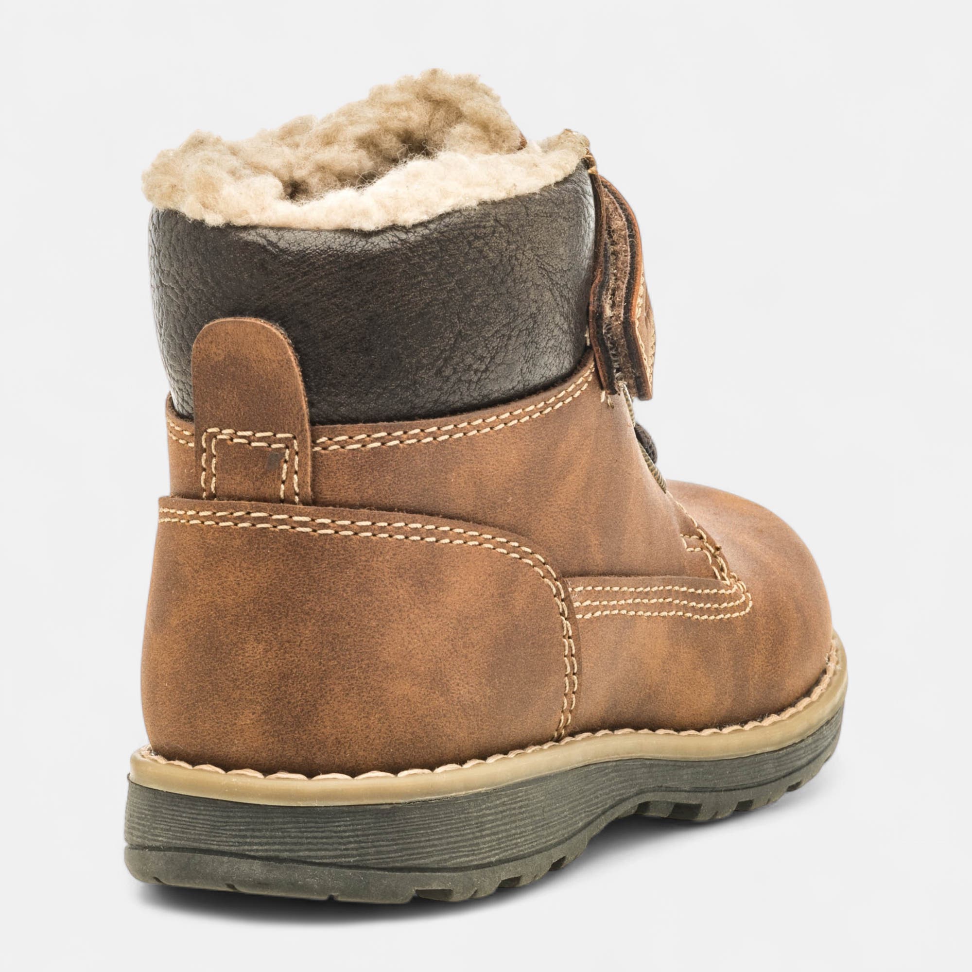 Boots Garçon marron
