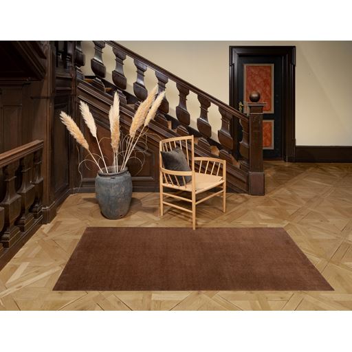 Tica Copenhagen Unicolor Gulvtæppe, Cognac, 90x200 cm