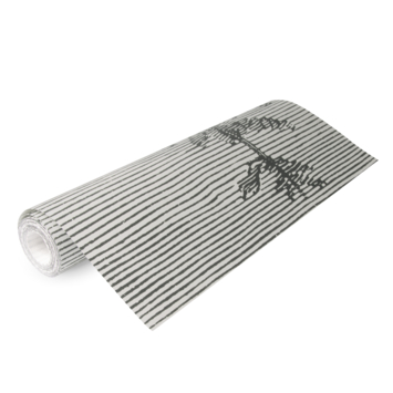 Fotobehang Jungle zwart - wit (105411)