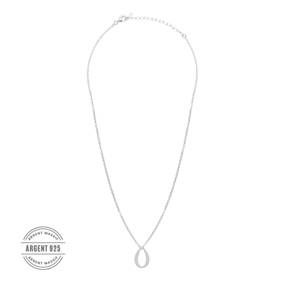 Collier Argenté Clio Blue Mado