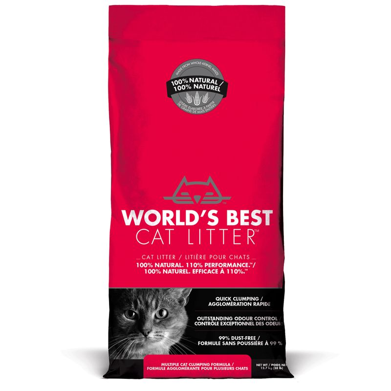 Litière World's Best Cat Litter Extra Strength, sans parfum