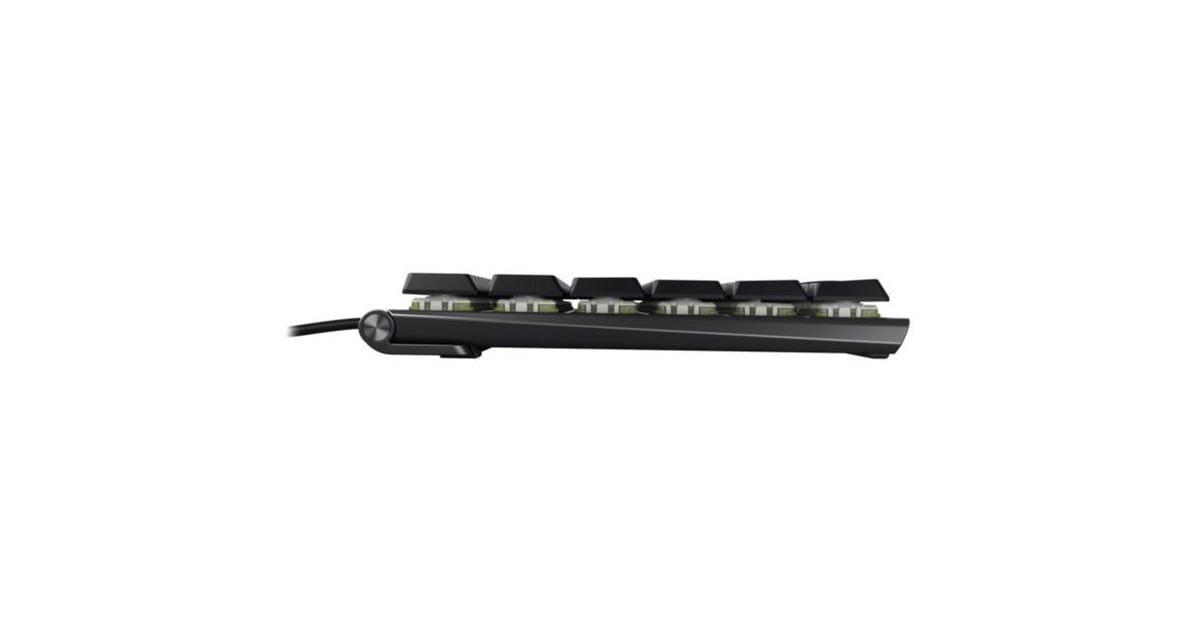 CHERRYMX 10.0N RGB, toetsenbord  (Zwart, EU lay-out (QWERTY), Cherry MX Low Profile Speed, RGB, ABS)