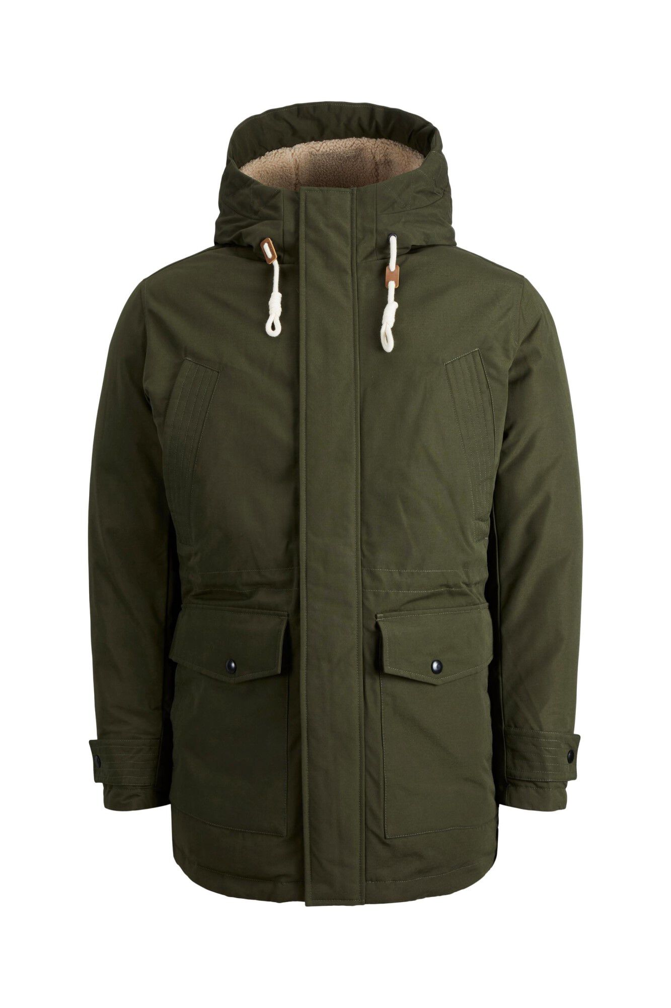 Parka com capuz