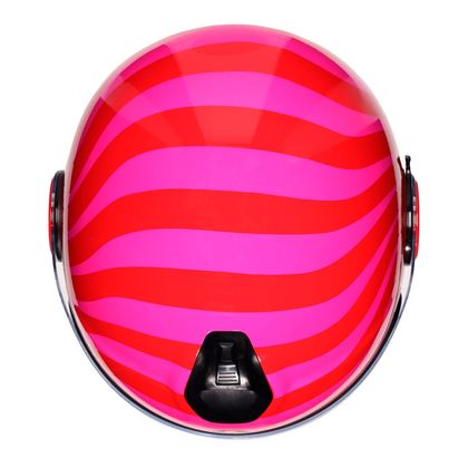 Casque AGV ETERES - TROPEA - Rose / Rouge