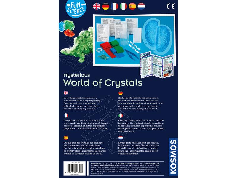 Kosmos Experimentierkasten World of Crystals Kristallzucht-Set