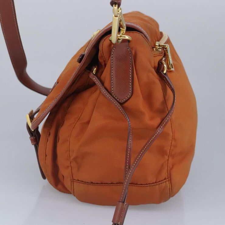 Prada Vintage Prada Crossbody Bag Orange