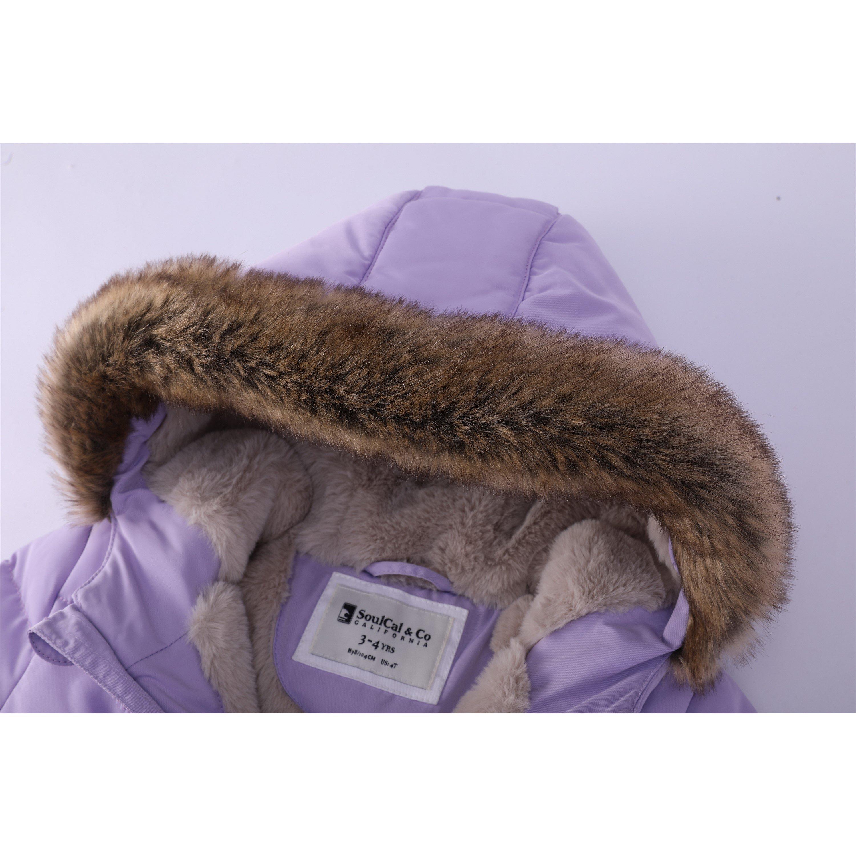 SoulCal Infants 2 Zip Bubble Jacket