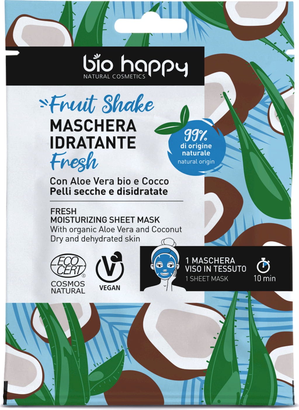 Bio Happy  Fresh Moisturizing Sheet Mask, 15 ml