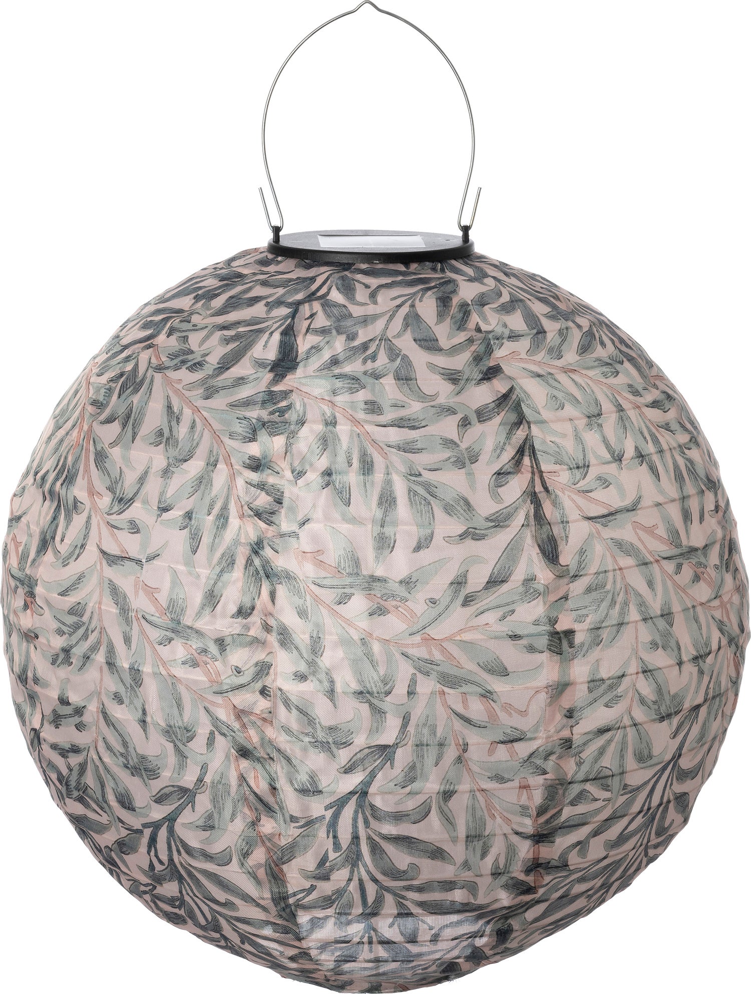 Intratuin solar lampion Fenna beige D 30 H 30 cm