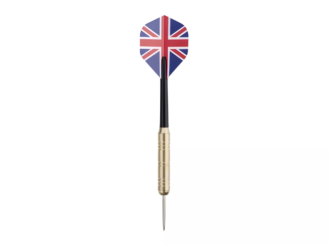 Jeu de fléchettes professionnel D45cm King's Head - Naturel