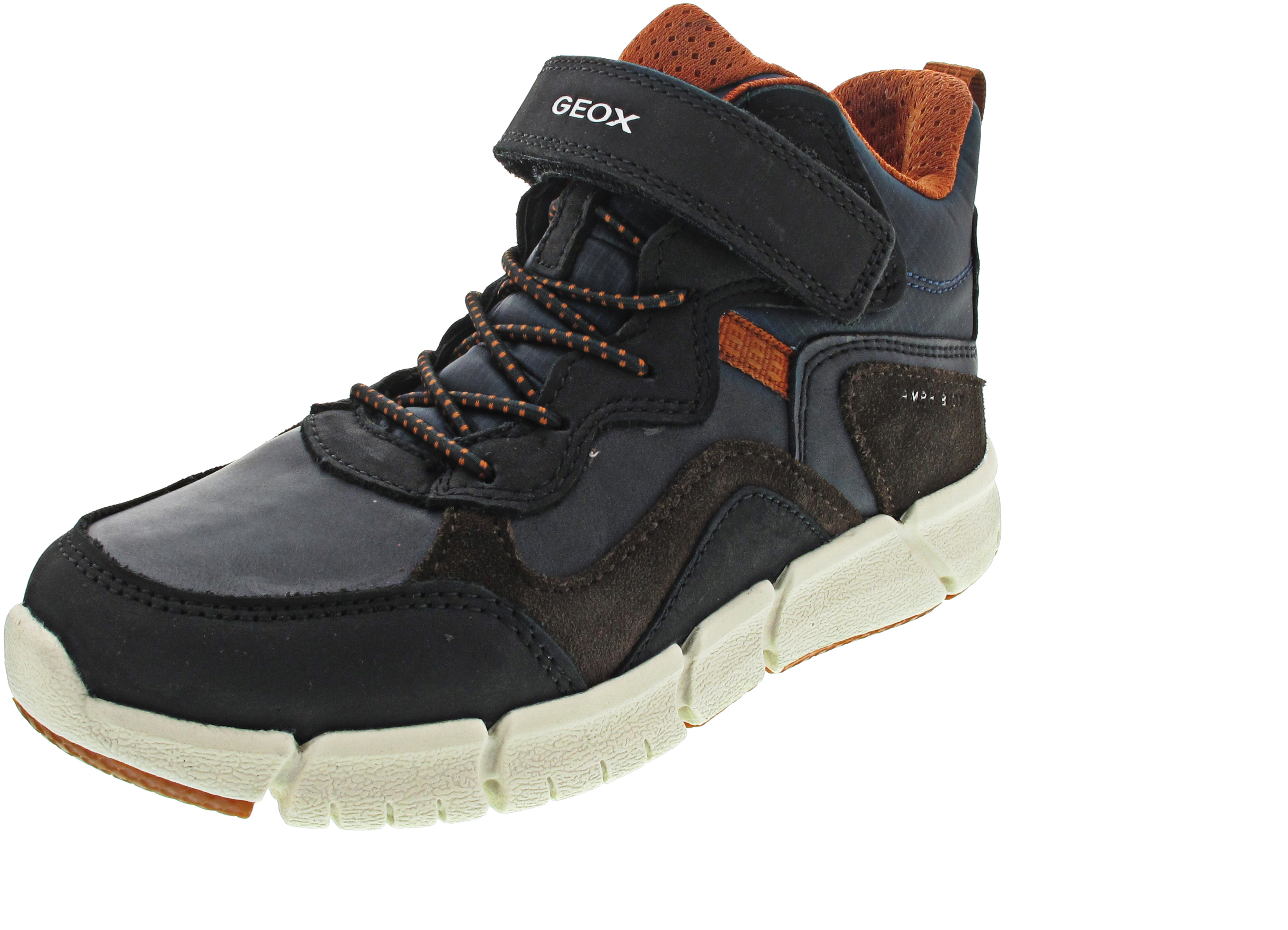 Geox Flexyper Boy B ABX Klettstiefel TEX braun