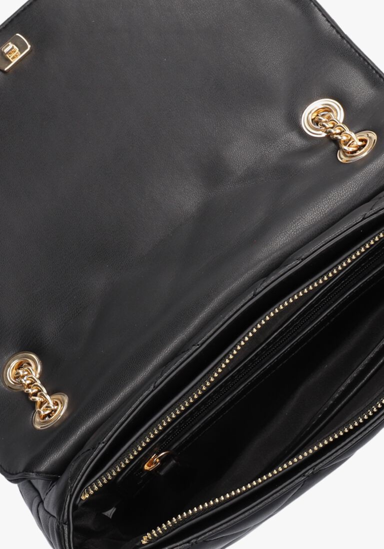 VALENTINO BAGS zwarte valentino bags schoudertas ocarina satchel