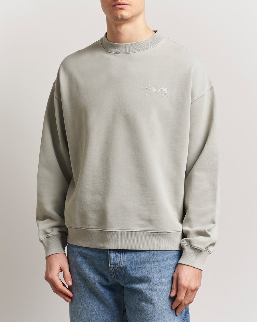 Axel Arigato Honor Washed Sweatshirt Sage Green