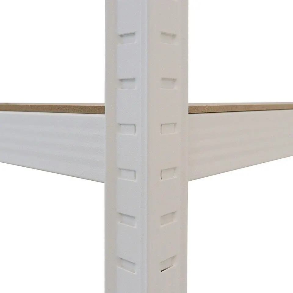 Stellingkast / Magazijnstelling - Wit - 5 planken