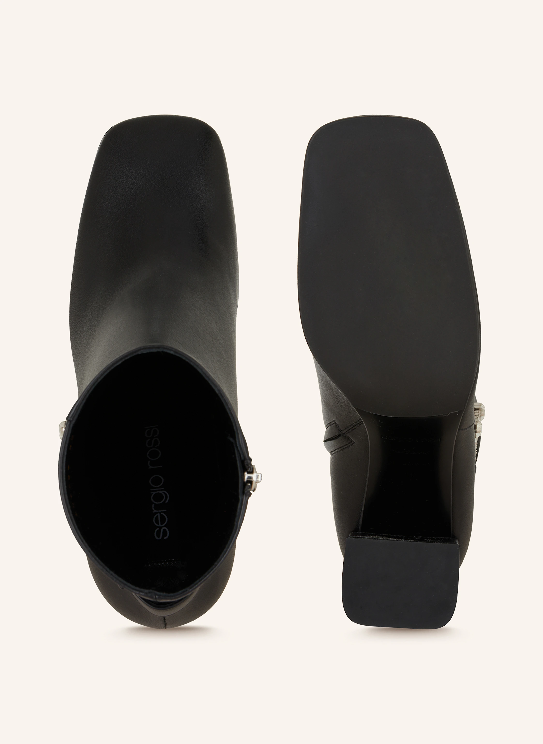 sergio rossi Stiefeletten mit Schmucksteinen