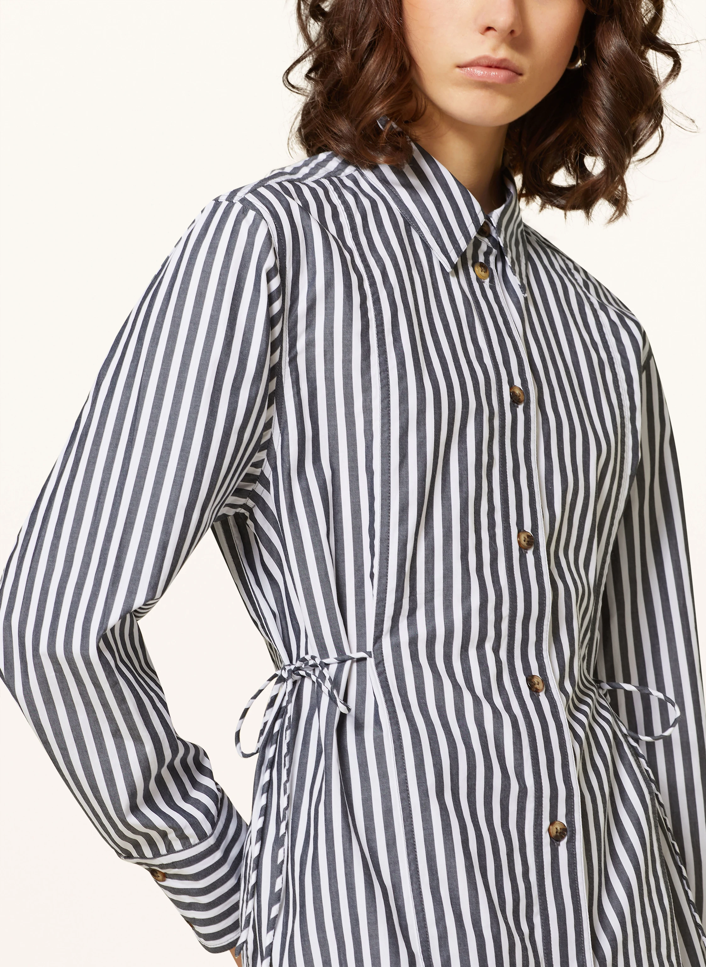 GANNI Oversized-Hemdbluse