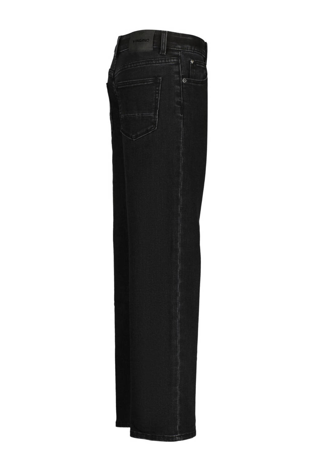 Vingino wide leg jeans Coco washed black