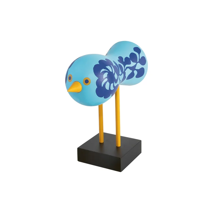 Design House Stockholm - Birds 1967, No 4, blau / gelb