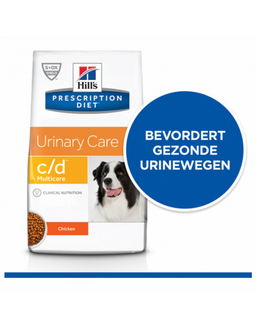 Hill's Prescription Diet C\/D Multicare Urinary Care Zak Kip - Hondenvoer