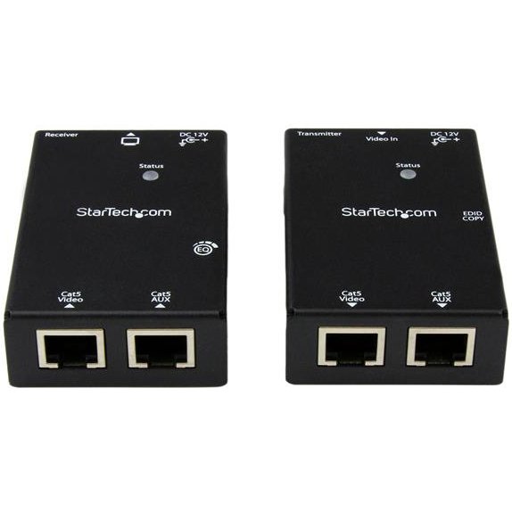StarTech.com Transmetteur Prolongateur HDMI sur Cat5 /Cat6 avec Power over Cable - Extender HDMI RJ45 - 50m