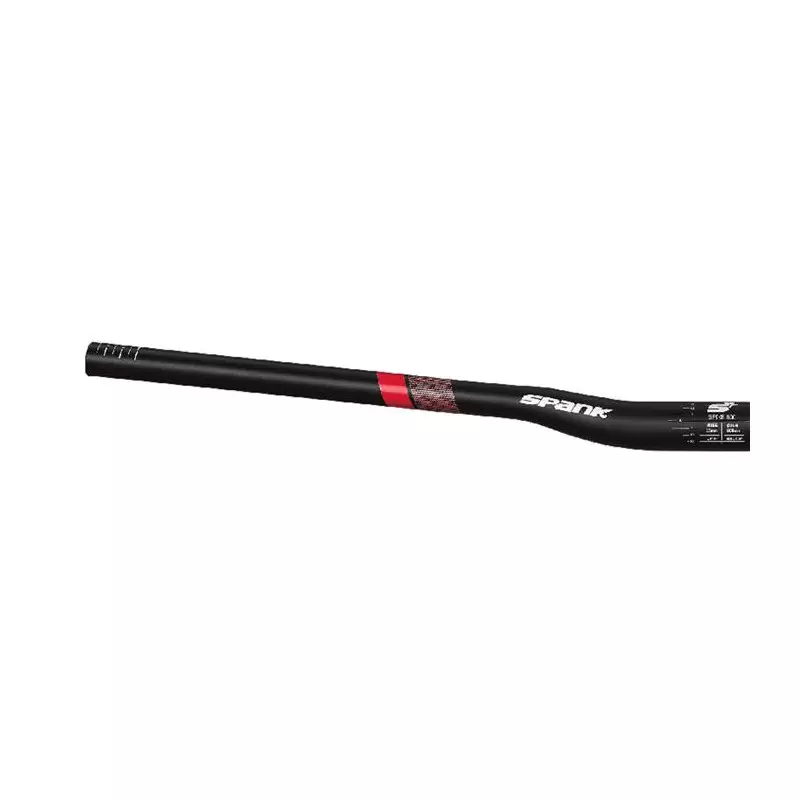 SPANK Cintre Spank Spike 800, VIBROCORE, rise 15mm, 800mm, 31.8mm noir/rouge
