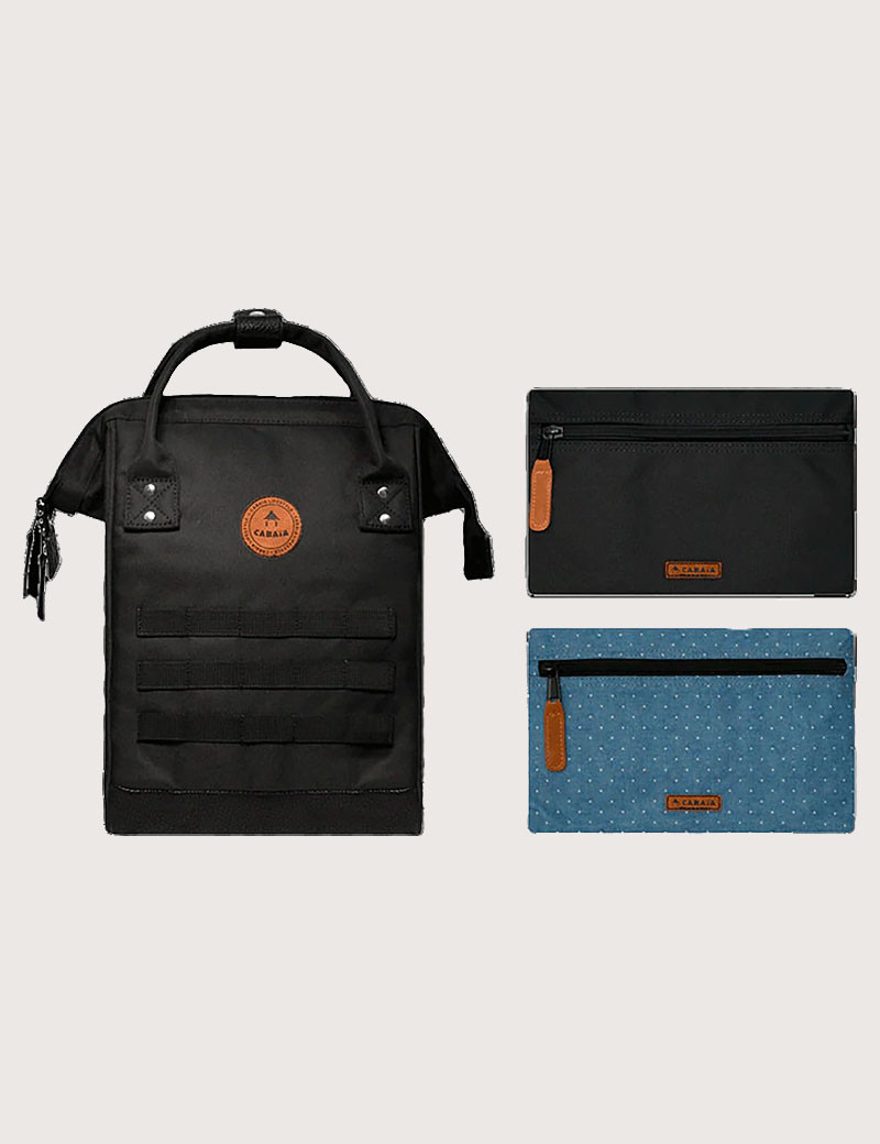 CABAIA SAC À DOS ADVENTURER MINI BERLIN + 2 POCHETTES