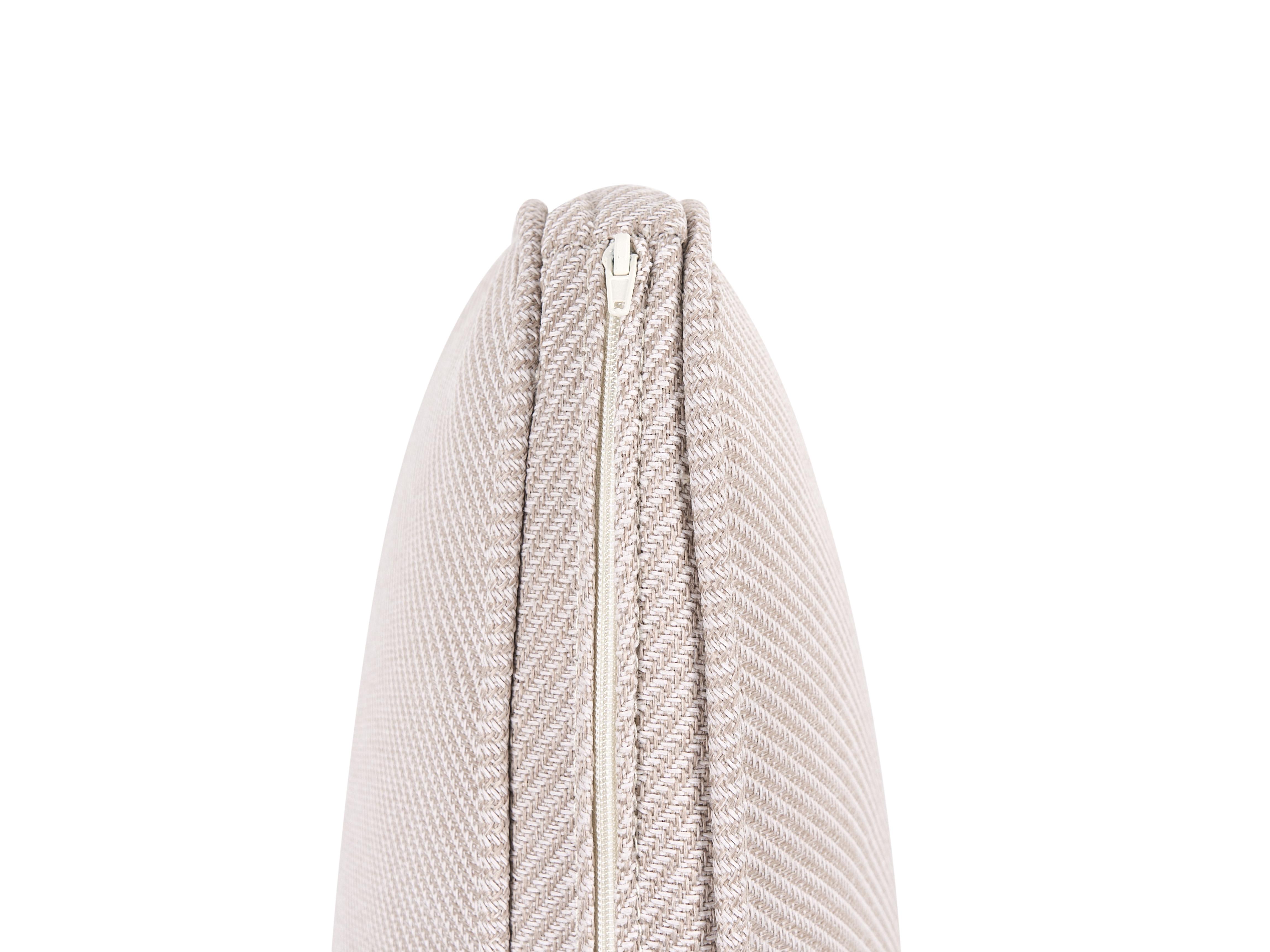 Tuin loungebank 2-zits OMEGANA zonder armsteunen PE rotan Lichtbeige