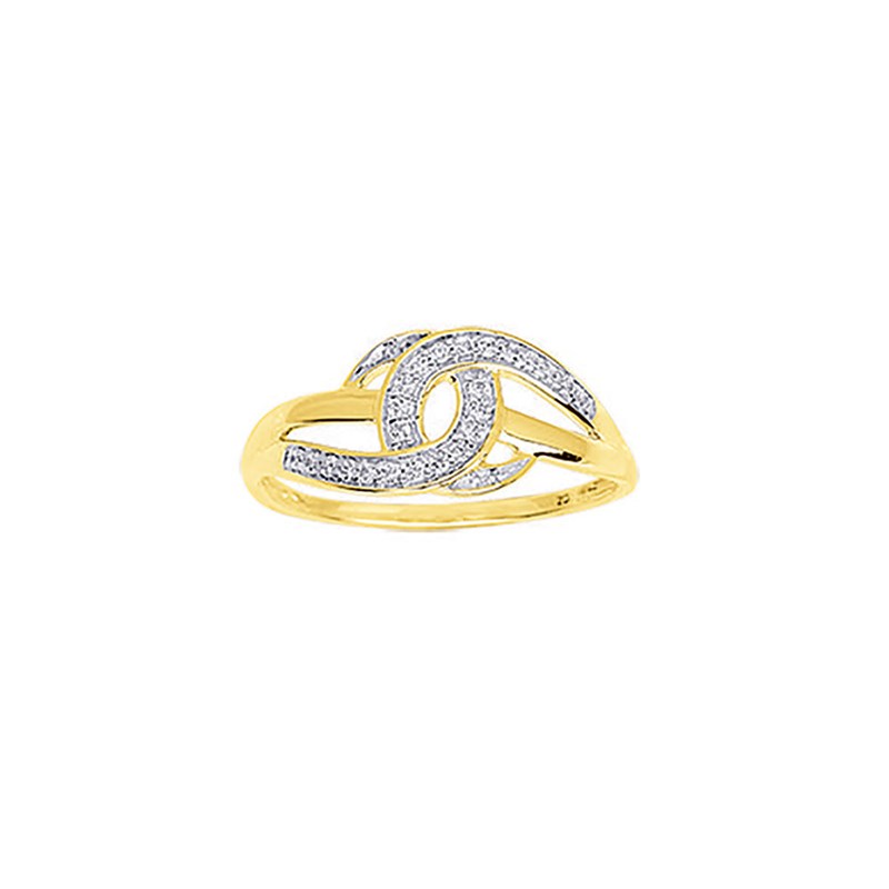 Bague Femme - Oxyde de zirconium - Or 18 Carats