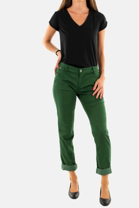 pantalons please p0ih 3555 green 23