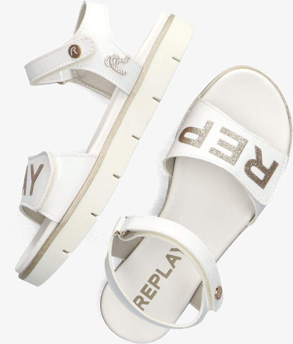 REPLAY witte replay sandalen sandal 4