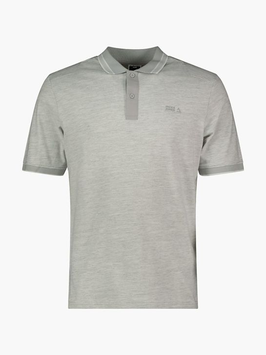 JACK & JONES Polo-Shirt Weiss