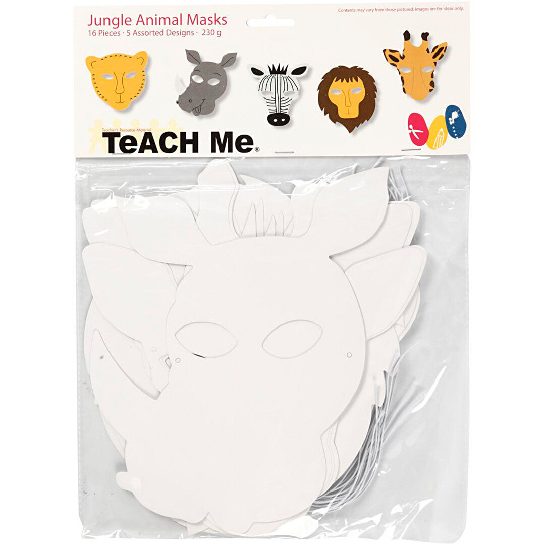 Creativ company maskers jungledieren - 16st