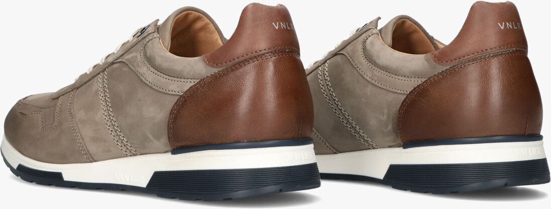 VAN LIER taupe van lier lage sneakers 2415511