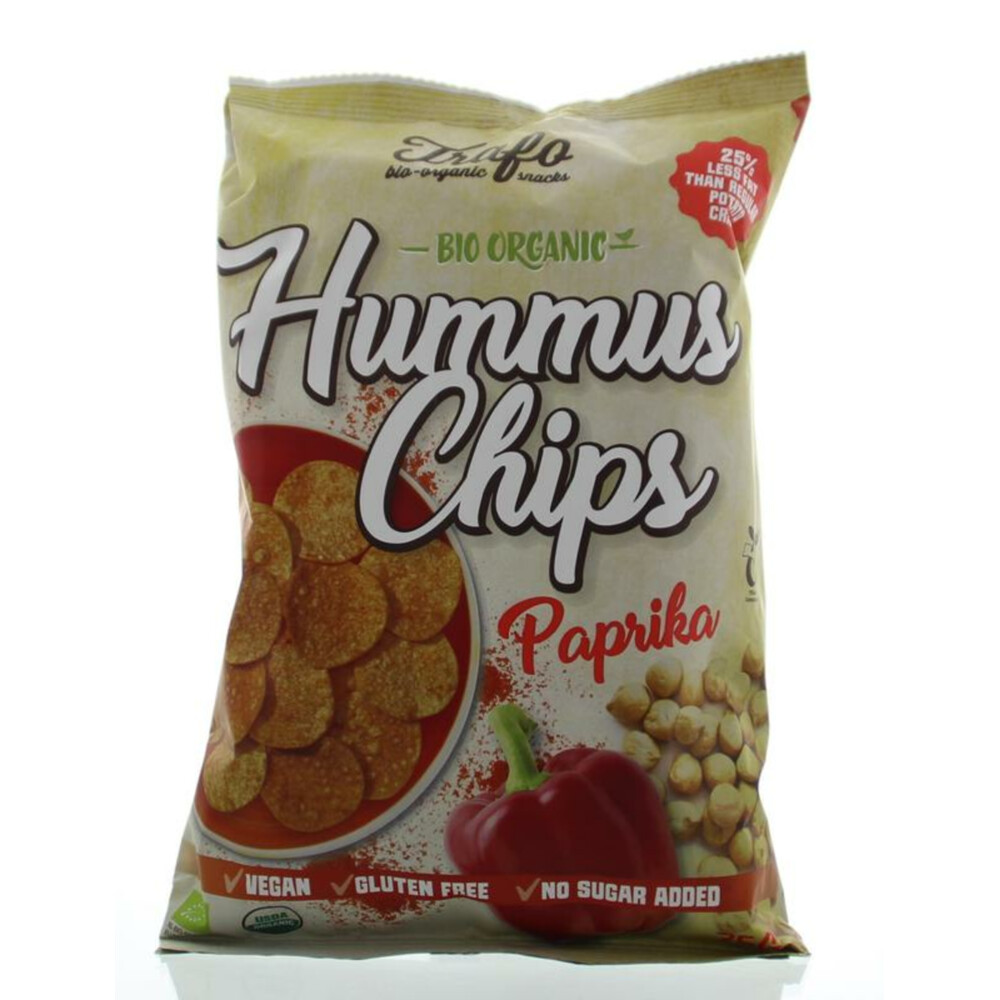6x Trafo Hummus Chips Paprika75 gr