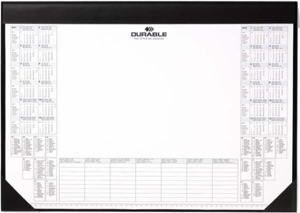 DURABLE - Skrivebordsmatte - 42 x 59 cm - svart