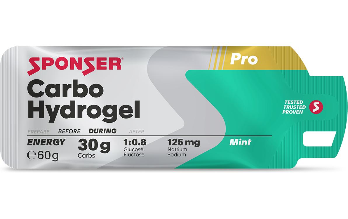 Carbo Hydrogel, Mint, 20 x 60 gSportgetränk