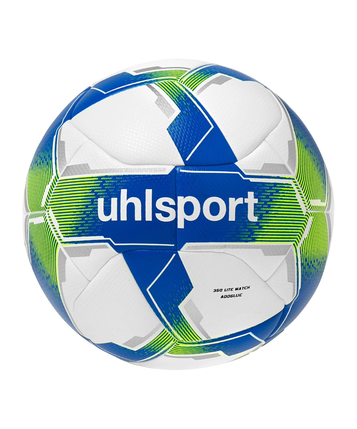 uhlsport 350 Lite Addglue Spielball Weiss Blau