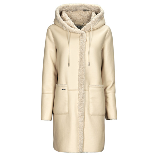 Guess - CLARA HOODED PARKA - Beige