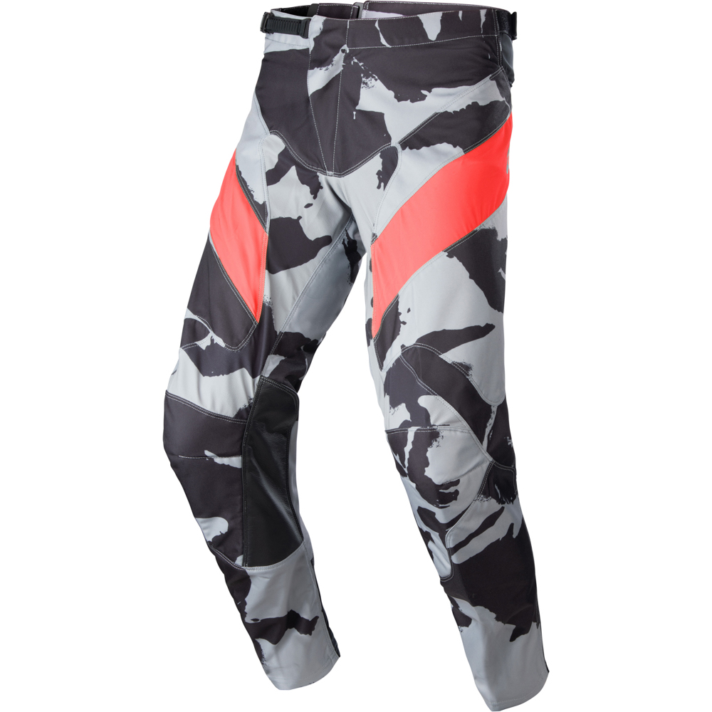 Alpinestars - Pantalon Racer Tactical Camouflage Gris / Rouge