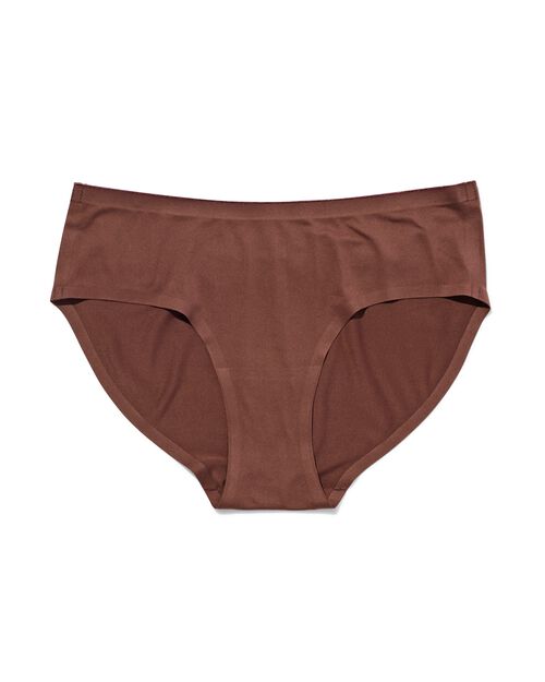 hipster femme second skin en micro marron foncé