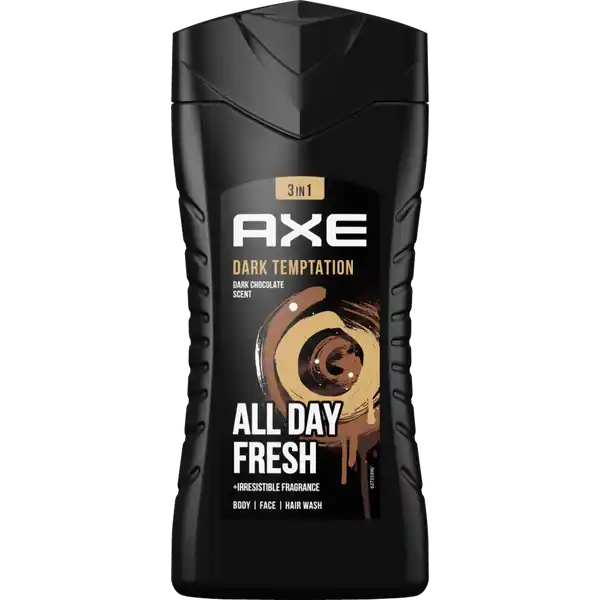 3-in-1 Duschgel & Shampoo Dark Temptation für Körper, Gesicht und Haar