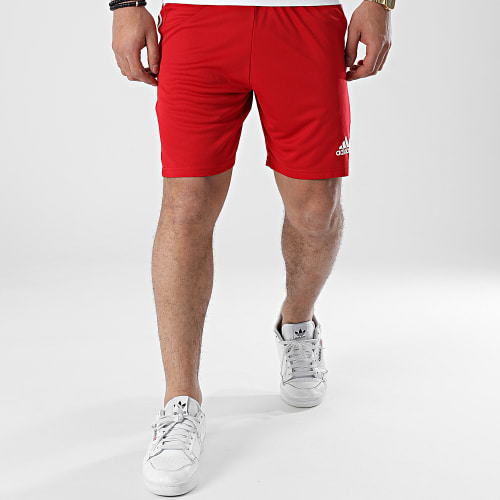 Short De Sport A Bandes Squad 21 GN5771 Rouge